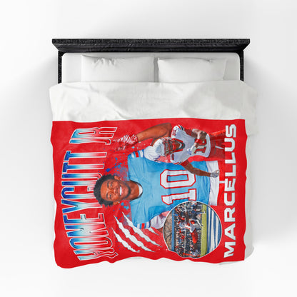 Marcellus Honeycutt Jr. 60"-80" Plush Blanket