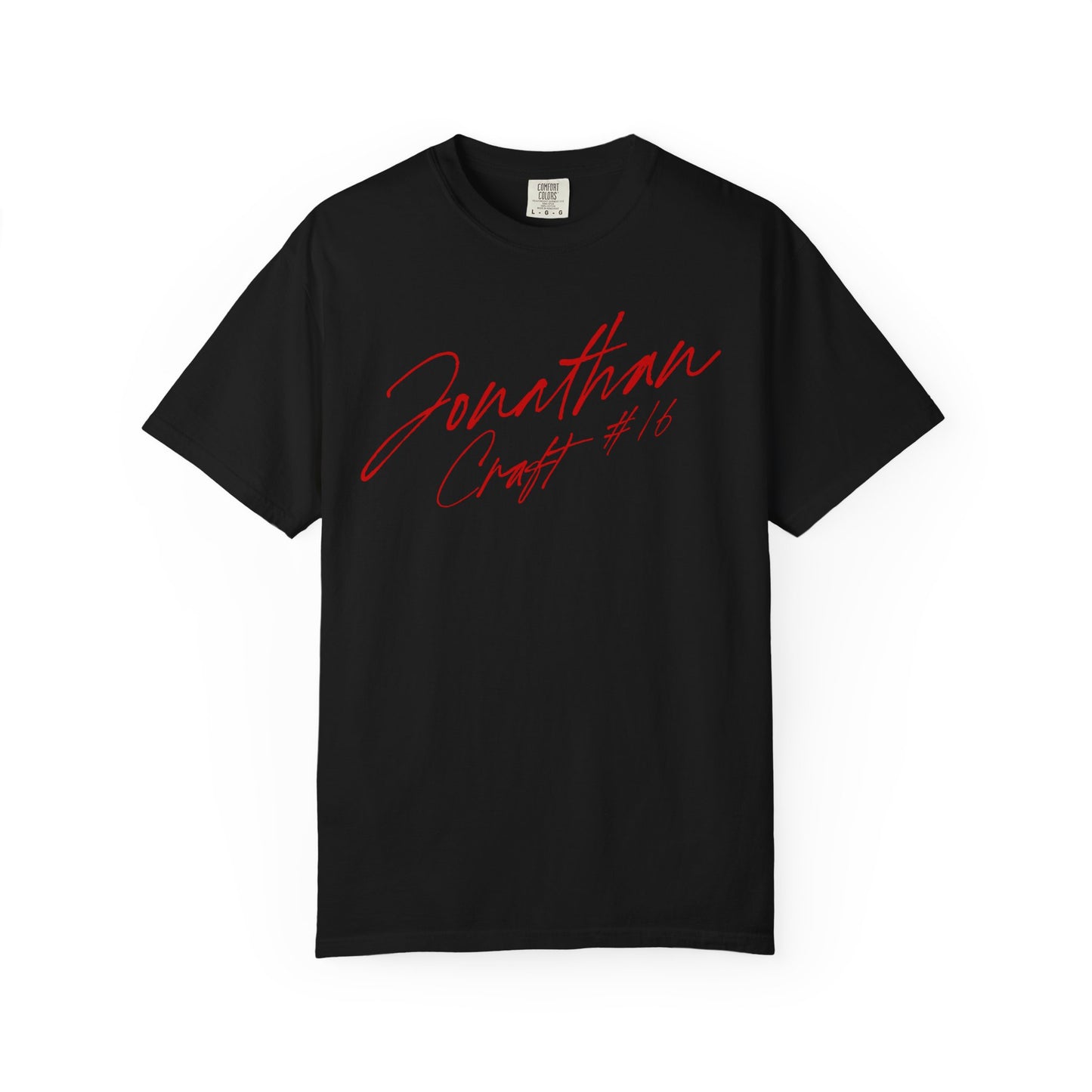 Jonathan Craft Cursive Name & Number Premium Tee