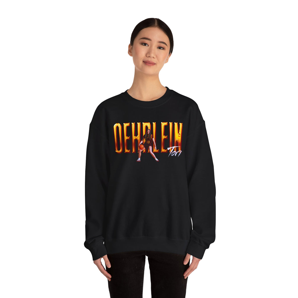 Tori Oehrlein Big Last Name Crewneck Sweatshirt