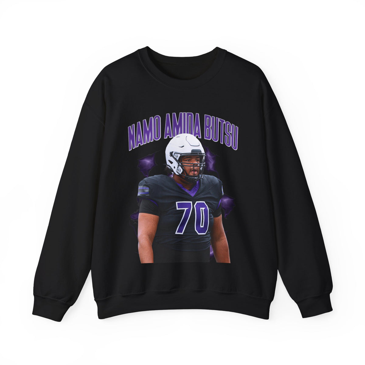 Antonio Heath Athlete Quote Crewneck Sweatshirt