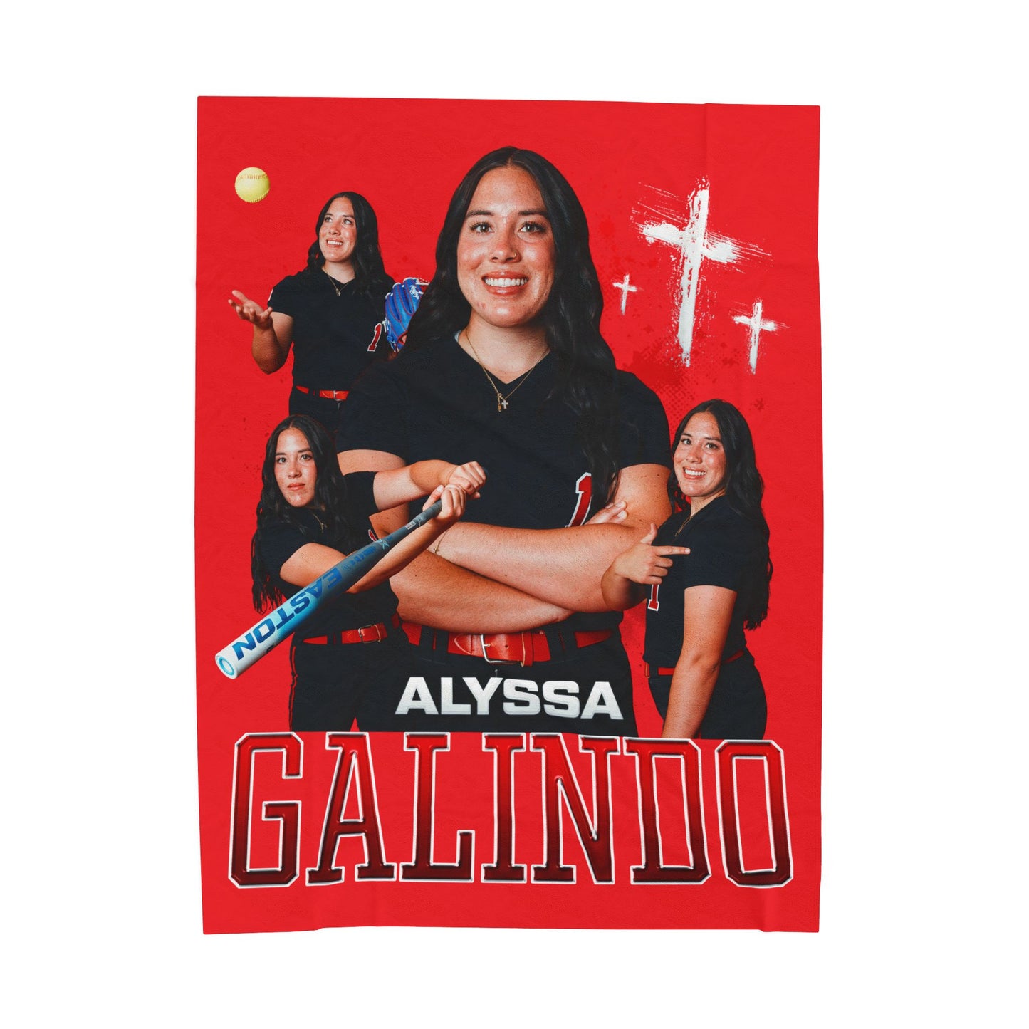 Alyssa Galindo 60"-80" Plush Blanket