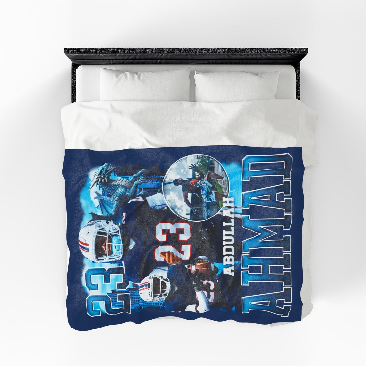 Abdullah Ahmad 60"-80" Plush Blanket