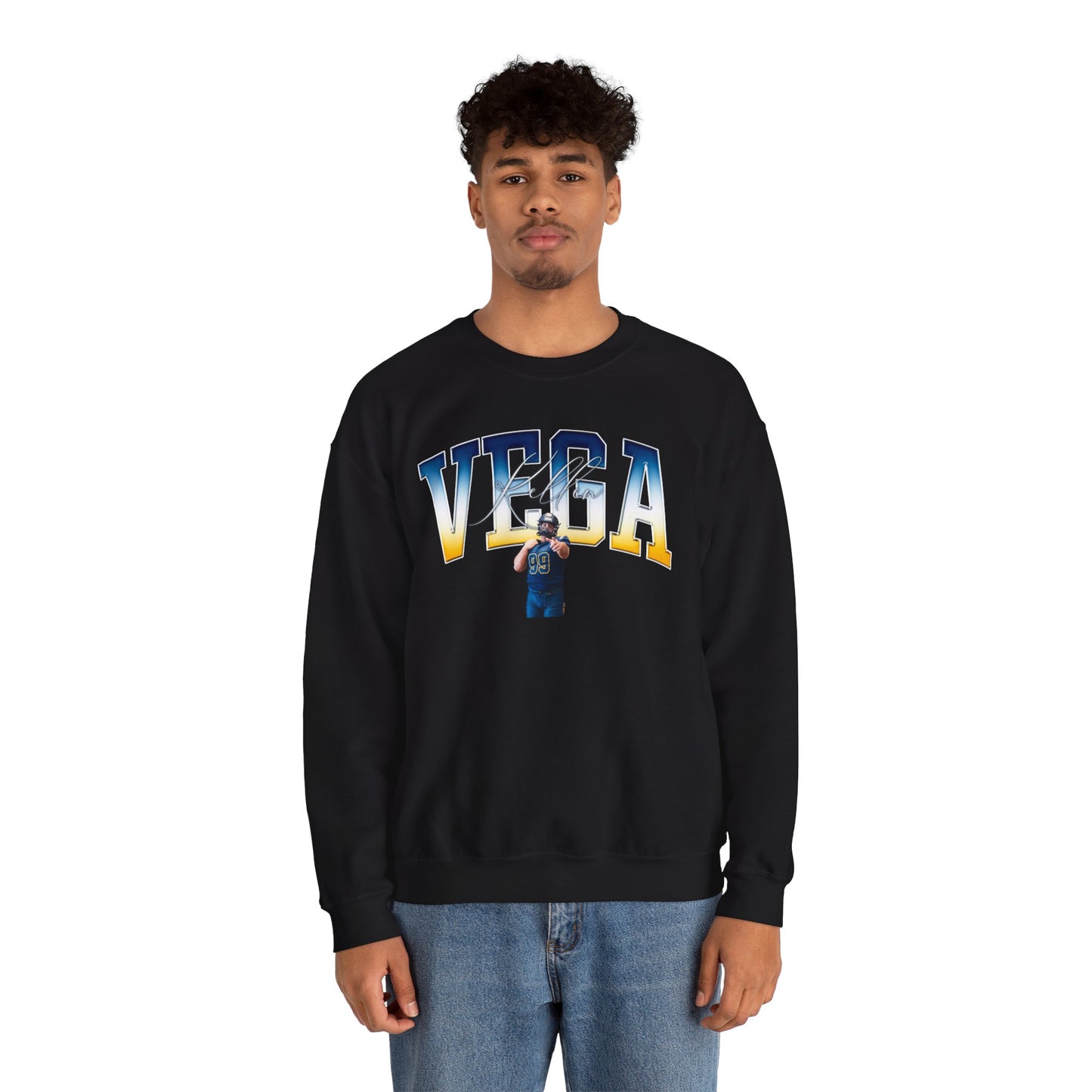 Kellen Vega Big Last Name Crewneck Sweatshirt