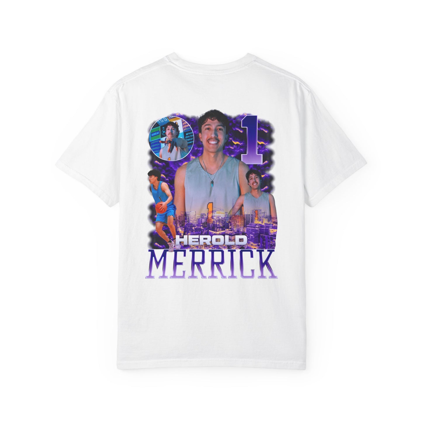 Herold Merrick Logo Front & Back Premium Tee