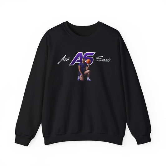 Ava Sawi Featured Logo Crewneck Sweatshirt