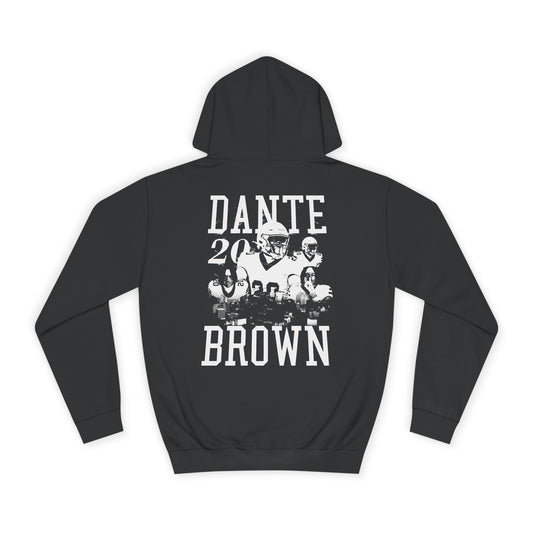 Dante Brown Vintage Blackout Premium Hoodie