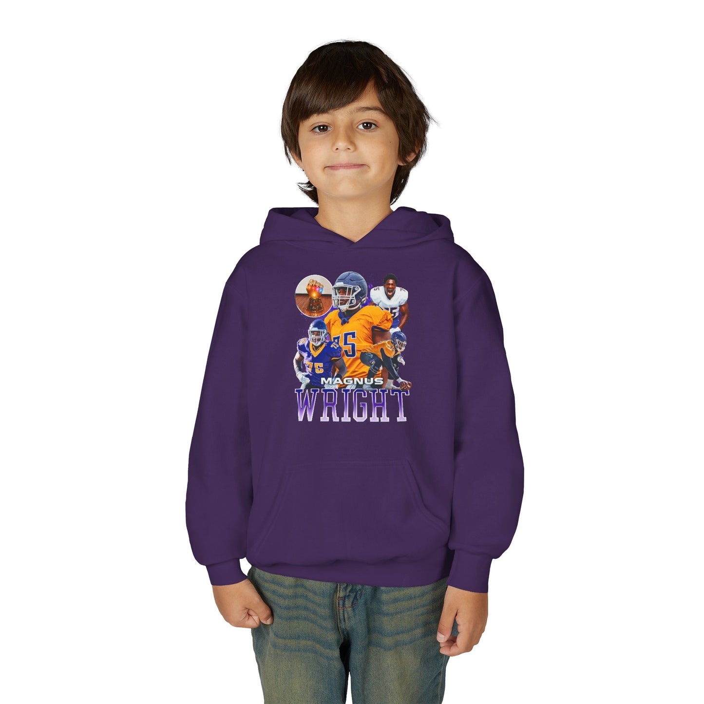 Magnus Wright Kids Hoodie