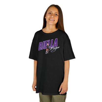 Morgan Bjella Cursive Combo Colored Kids Tee