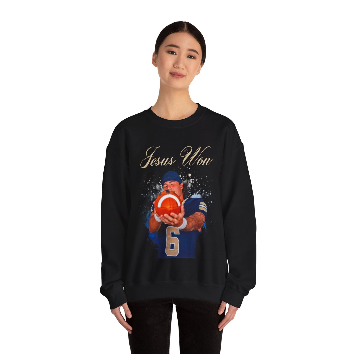 Lek Powell Featured Quote Crewneck Sweatshirt