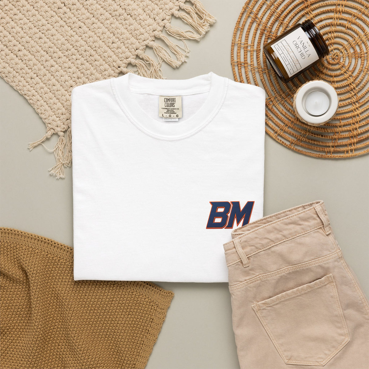 Brielle Moseley Logo Front & Back Premium Tee