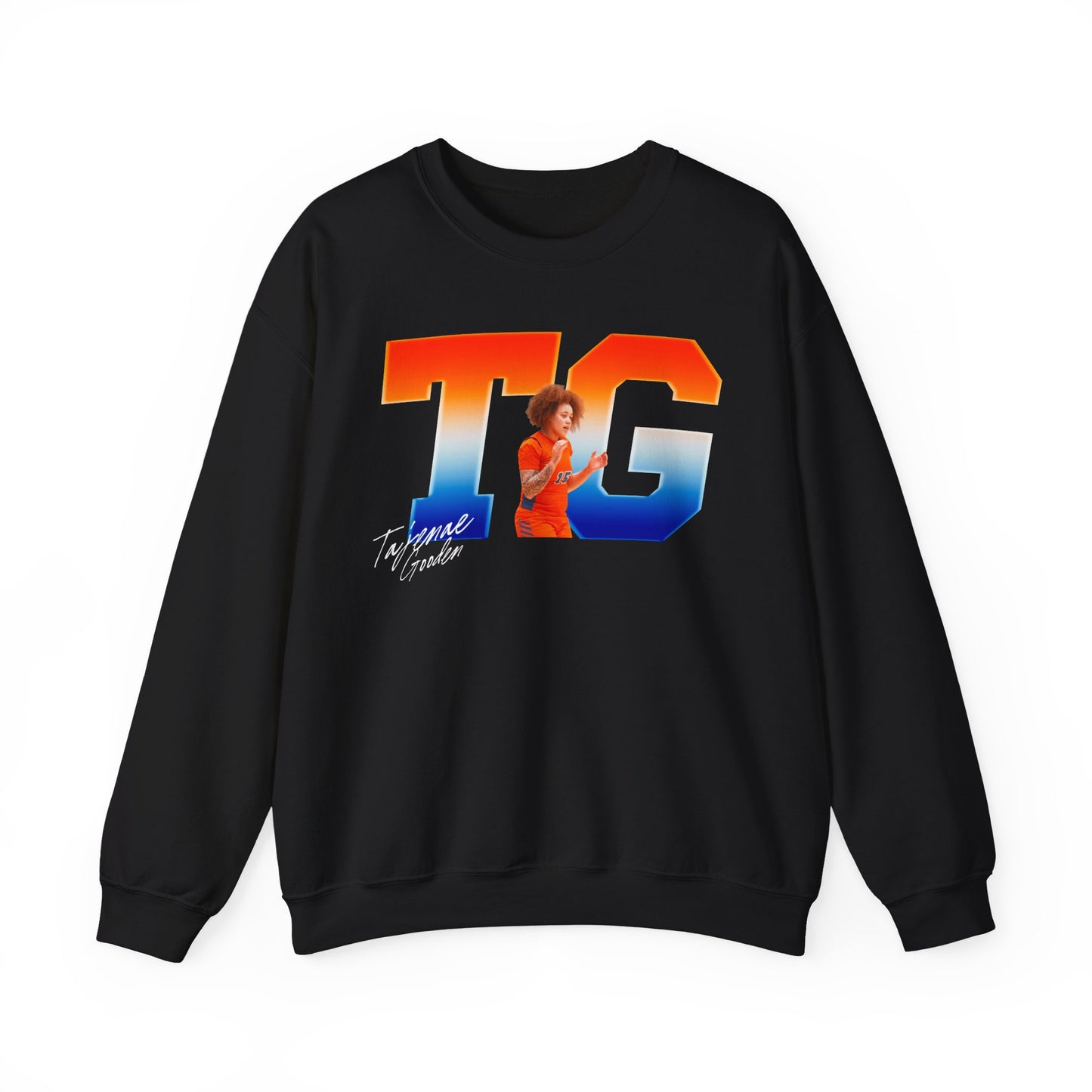 Tajenae Gooden Big Initials Crewneck Sweatshirt