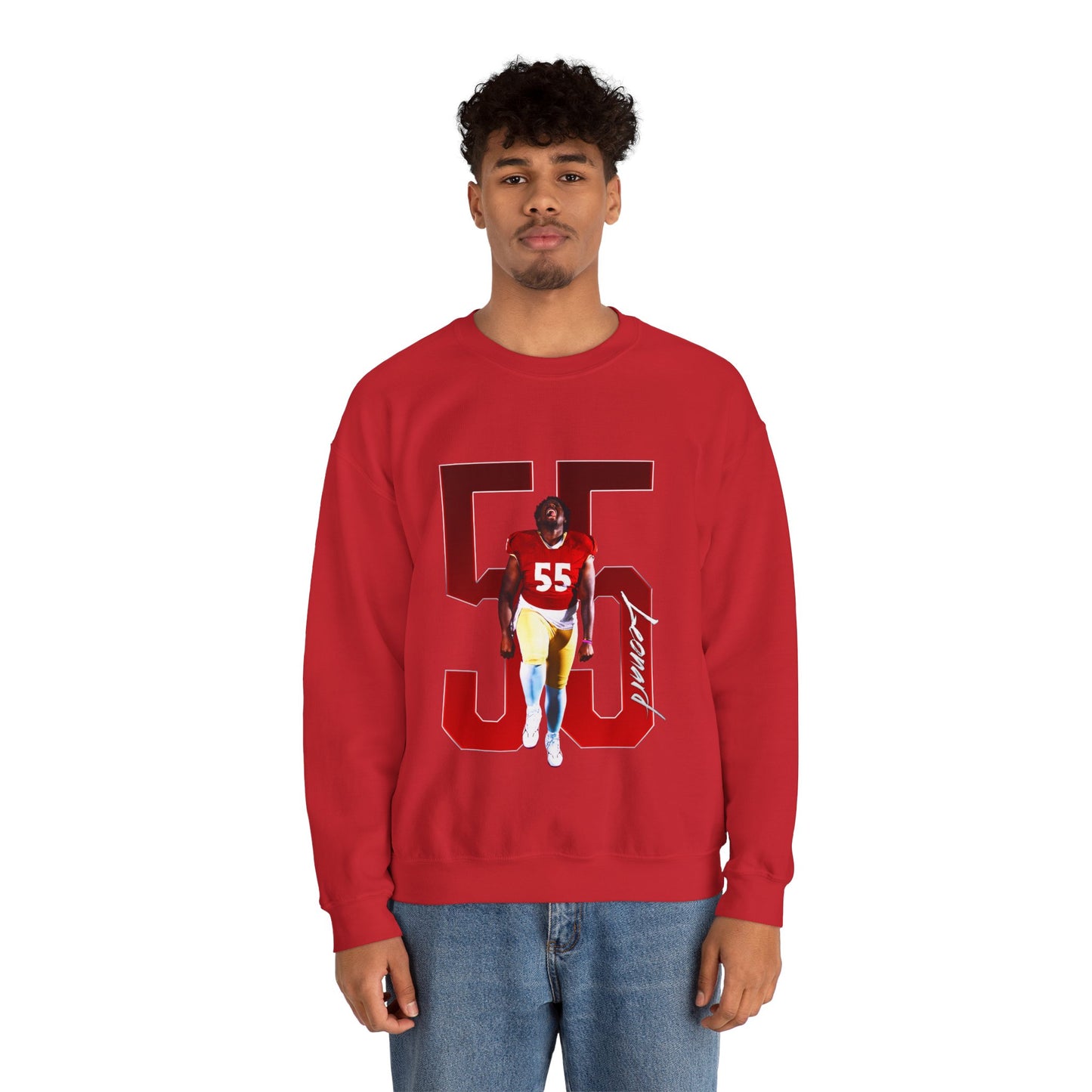 Deshawn Leonard Player Icon Number Crewneck Sweatshirt