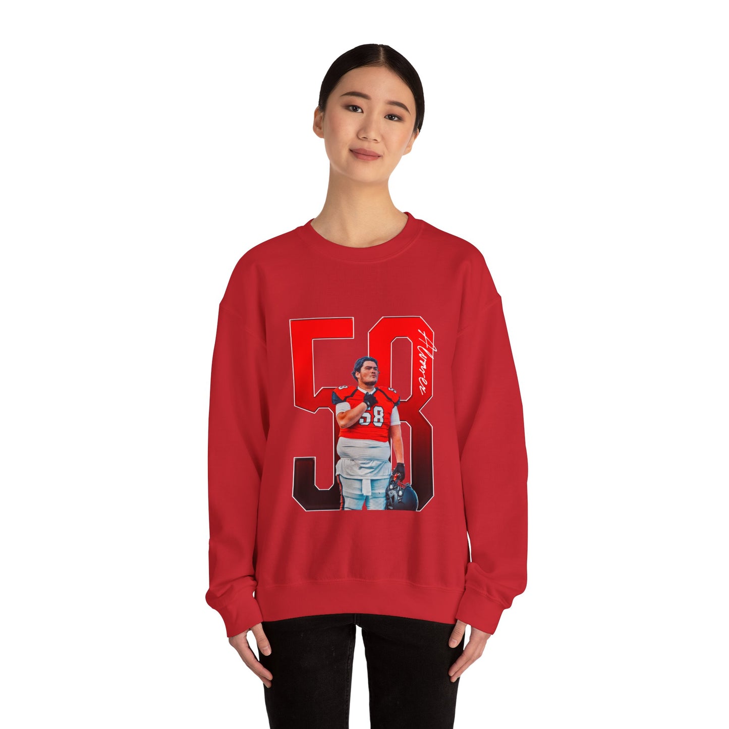 Lenard Alvarez Player Icon Number Crewneck Sweatshirt