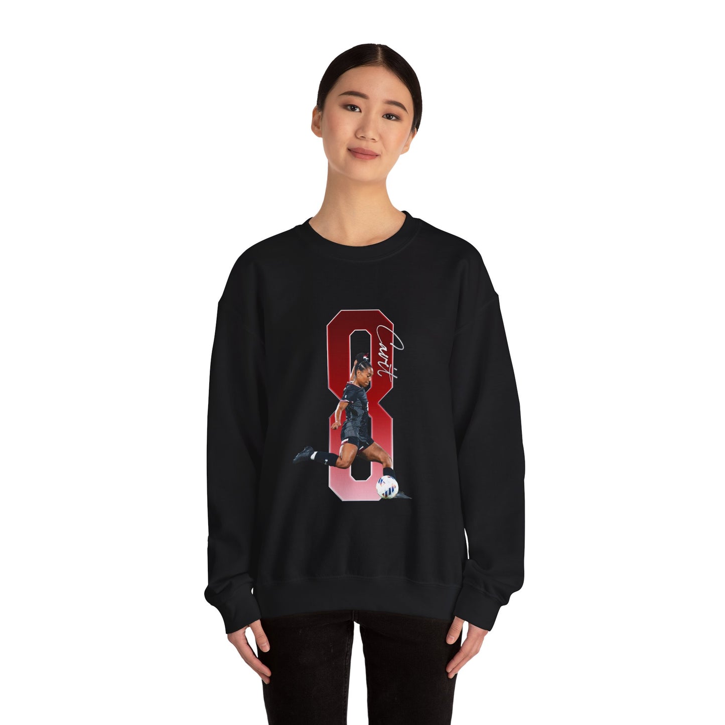 Marlee Cavit Player Icon Number Crewneck Sweatshirt
