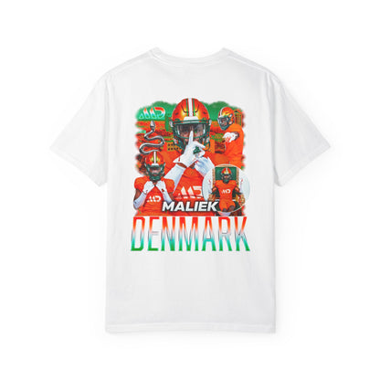 Maliek Denmark Logo Front & Back Premium Tee