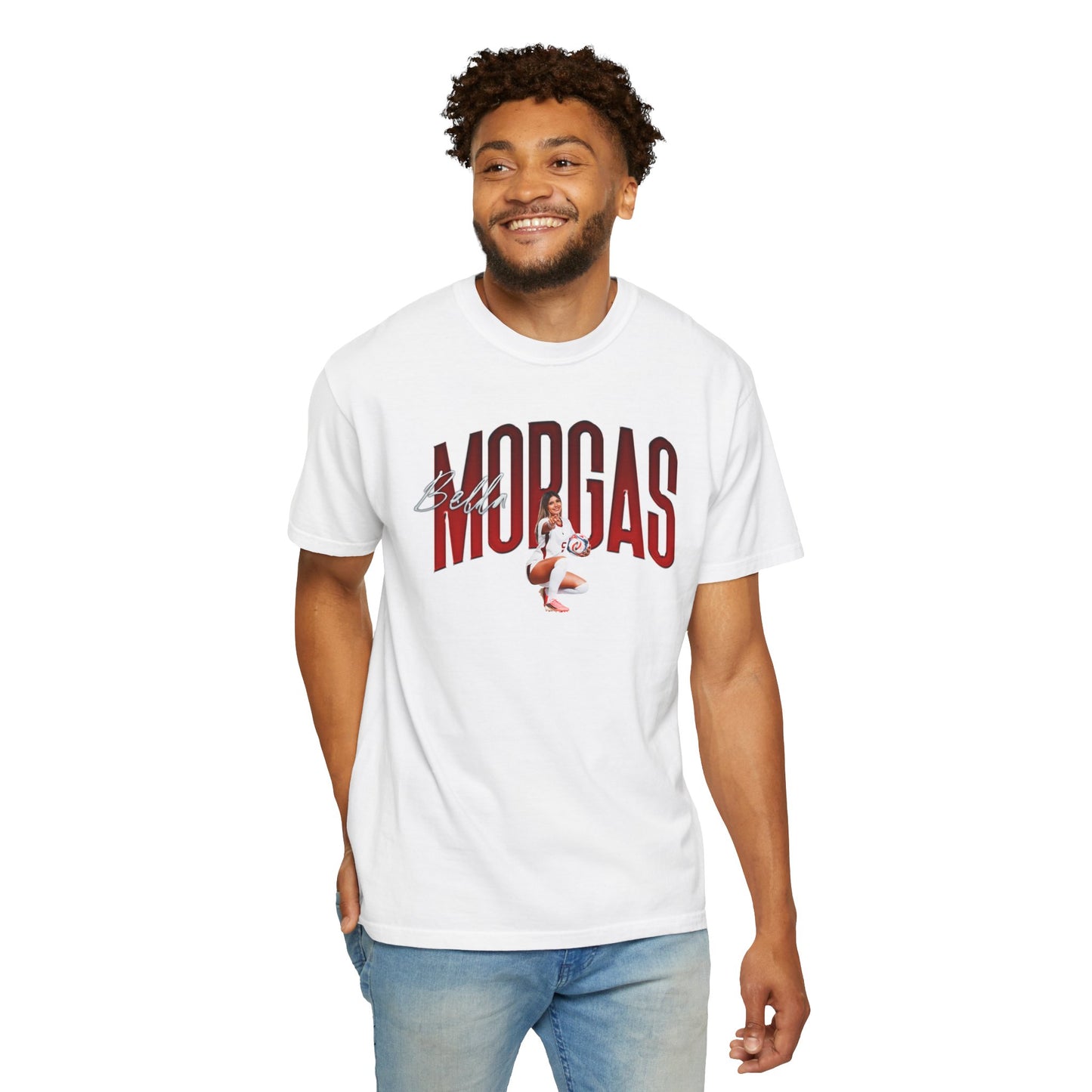 Bella Morgas Curved Combo Colored Premium Tee