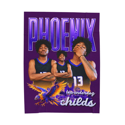 Phoenix Childs 60"-80" Plush Blanket