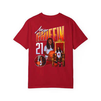 Amya Griffin Logo Front & Back Premium Tee