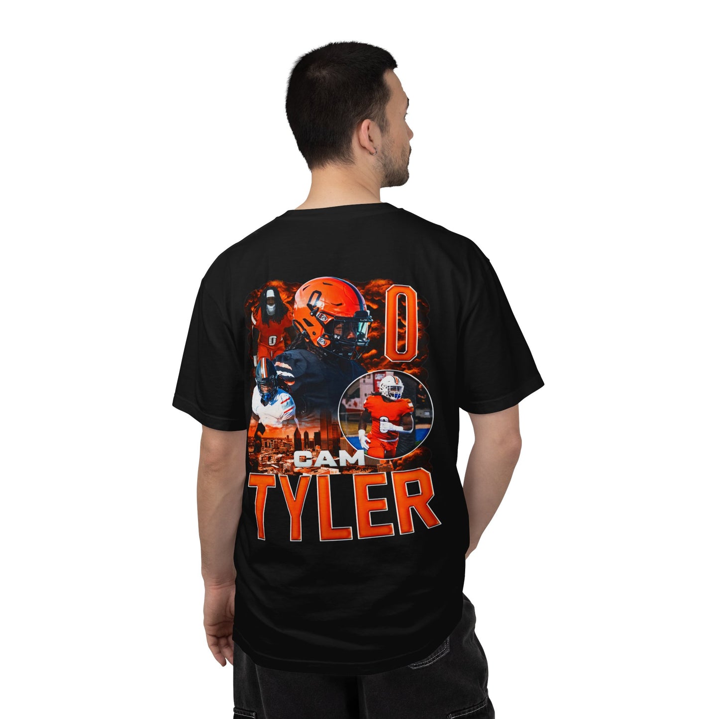 Cam Tyler Logo Front & Back Premium Tee