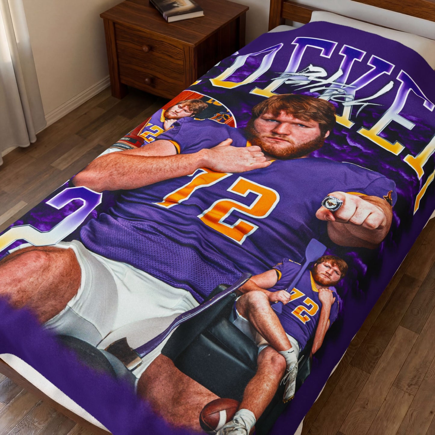 Patrick Roeker 60"-80" Plush Blanket