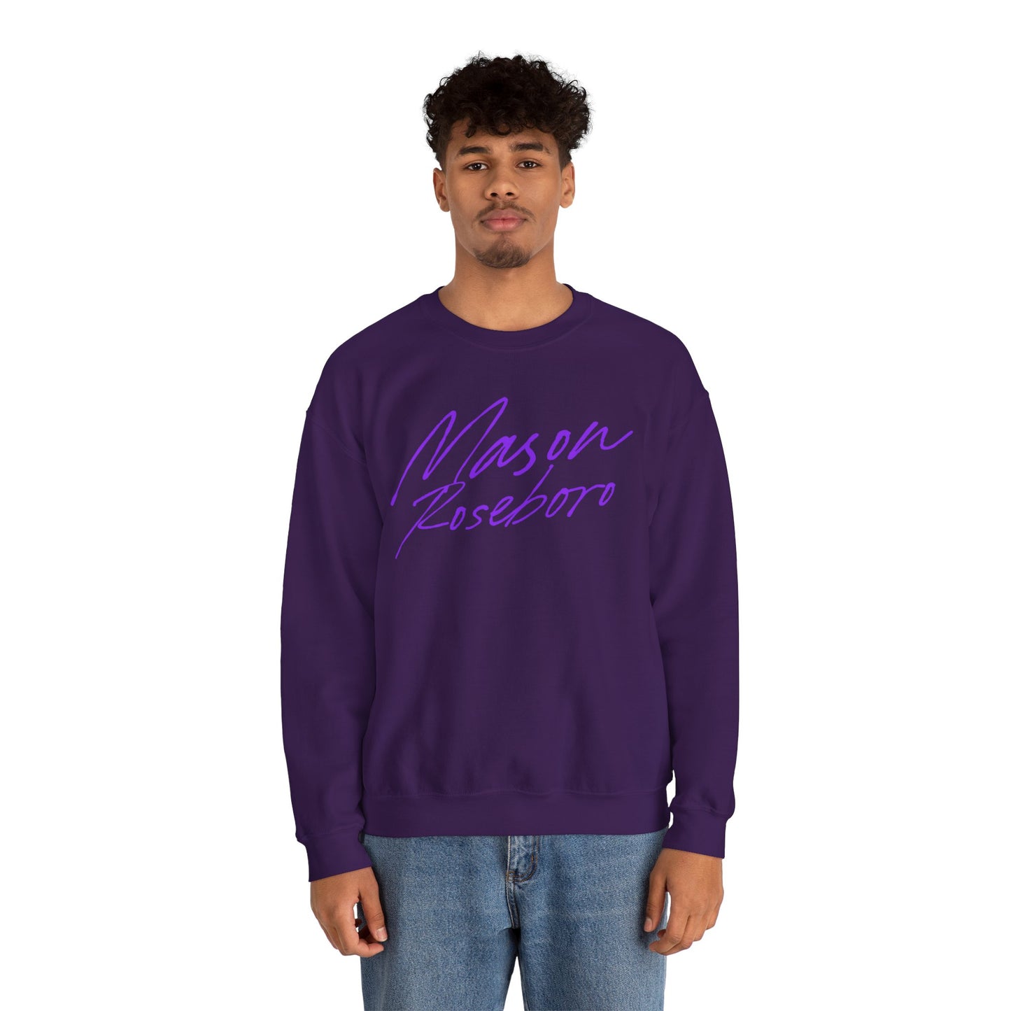 Mason Roseboro Cursive Crewneck Sweatshirt