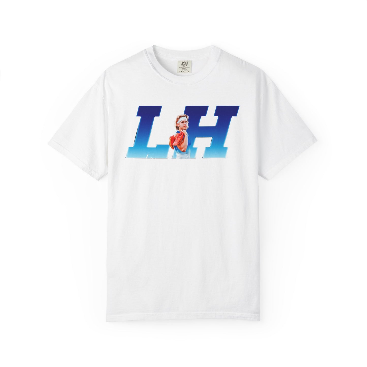 Landon Holly Big Initials Colored Premium Tee
