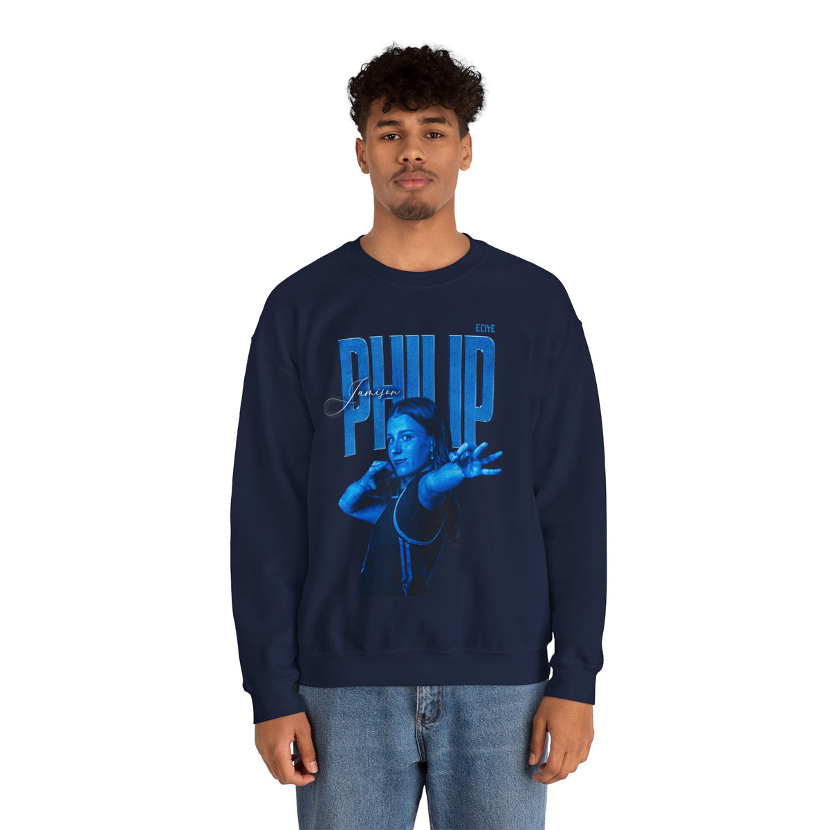 Jamison Philip Faded Glory Crewneck Sweatshirt