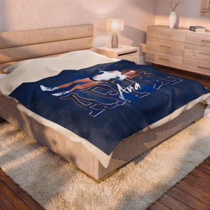 Ana Appel 60"-80" Plush Blanket