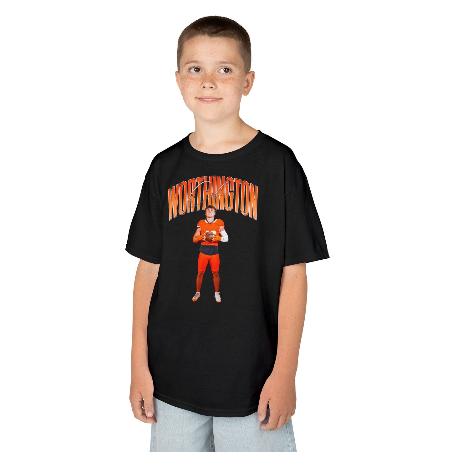 Cole Worthington Curved Combo Colored Kids Tee