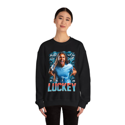 Faith Luckey Featured Quote Crewneck Sweatshirt
