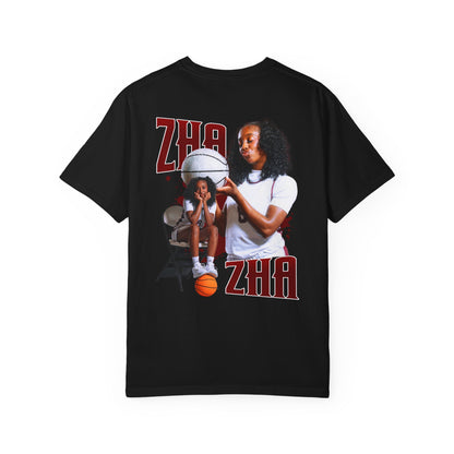 Zha Harris Logo Front & Back Premium Tee