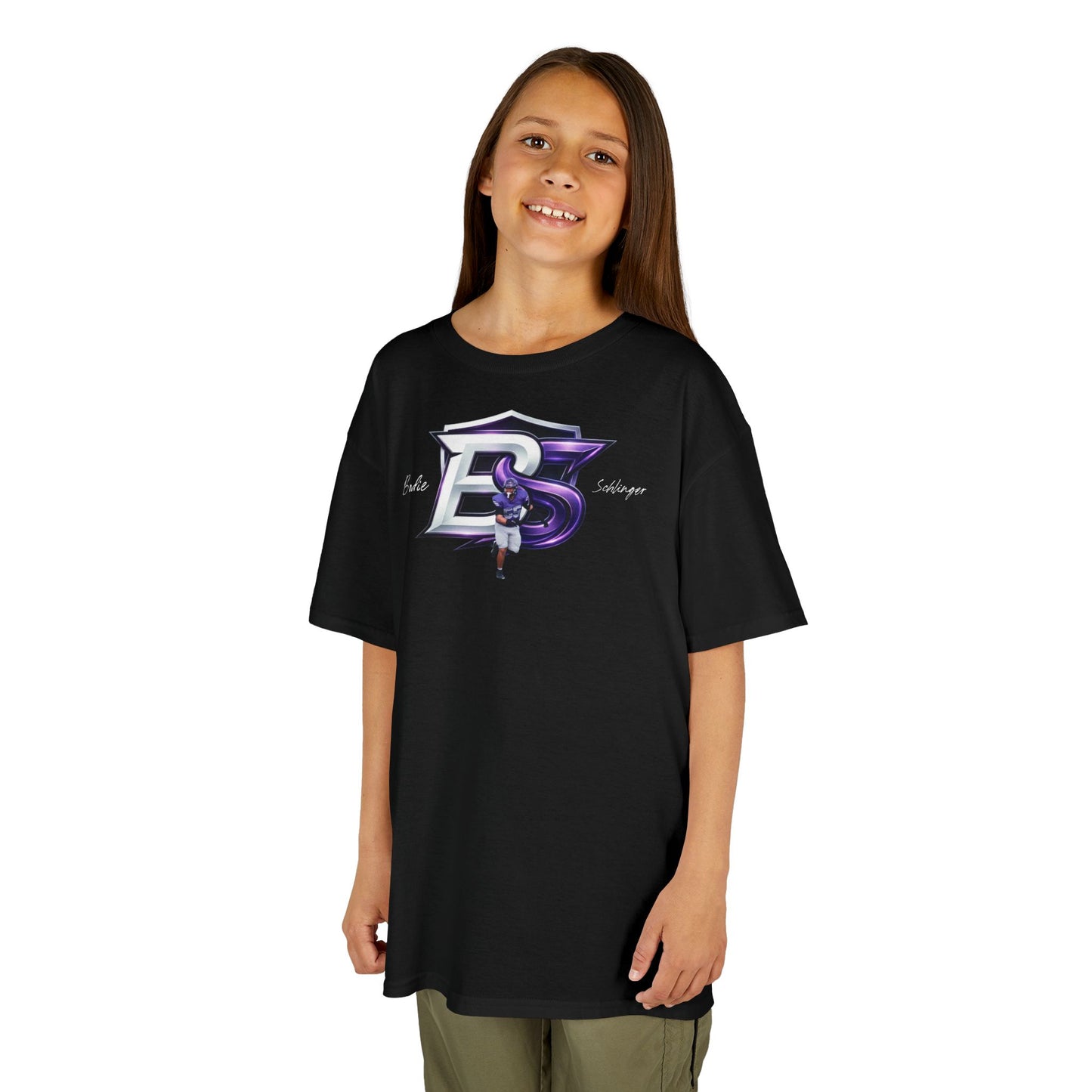 Bodie Schlinger Big Initials Kids Tee