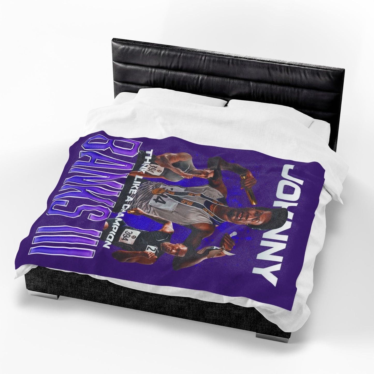 Johnny Banks III 60"-80" Plush Blanket