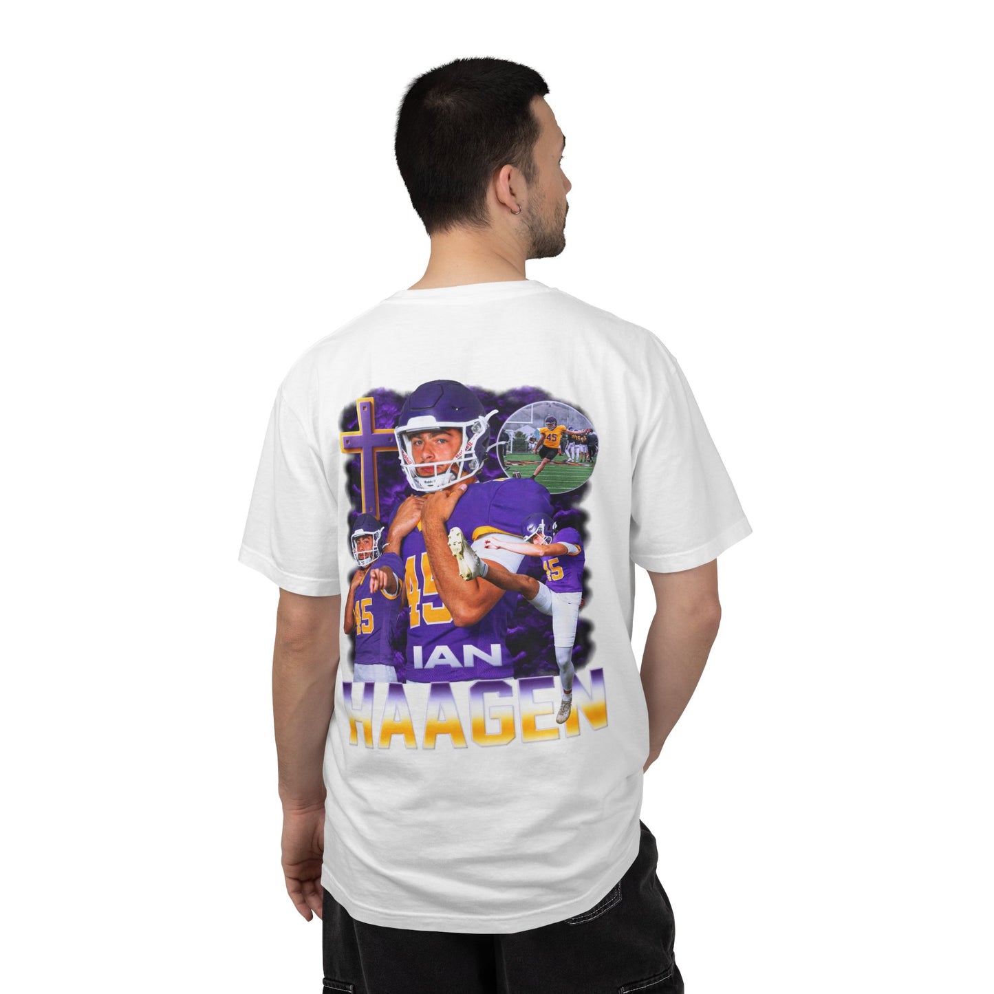 Ian Haagen Logo Front & Back Premium Tee