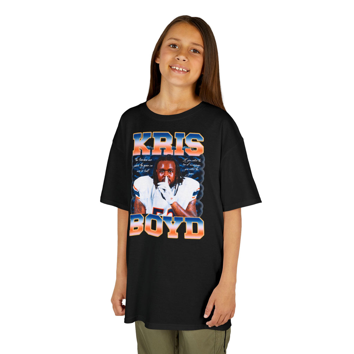 Kris Boyd Featured Quote Kids Tee