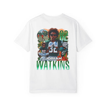 Josiah Watkins Logo Front & Back Premium Tee