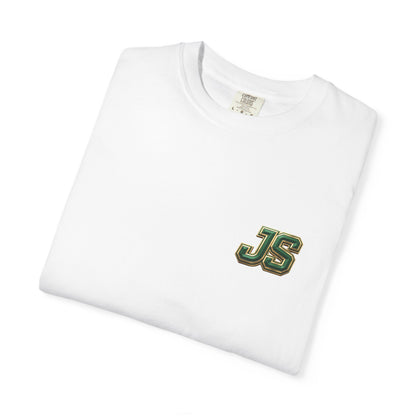 Jacob Saurbeck Logo Front & Back Premium Tee