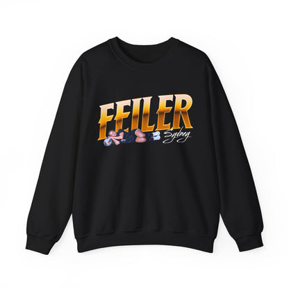 Sydney Feiler Cursive Combo Colored Crewneck Sweatshirt