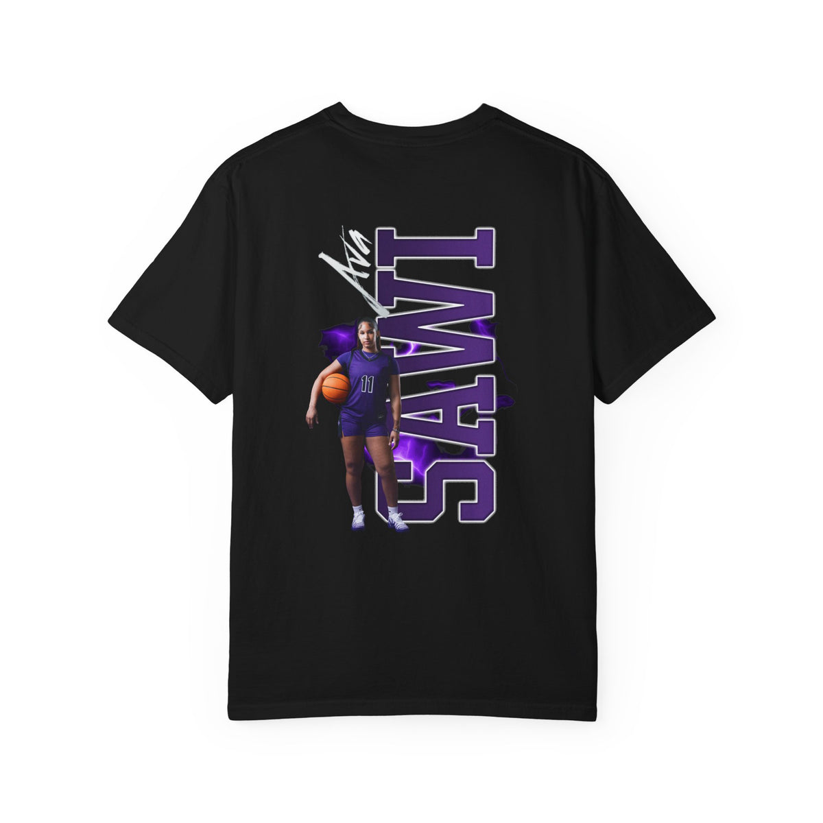 Ava Sawi Logo Front & Back Premium Tee