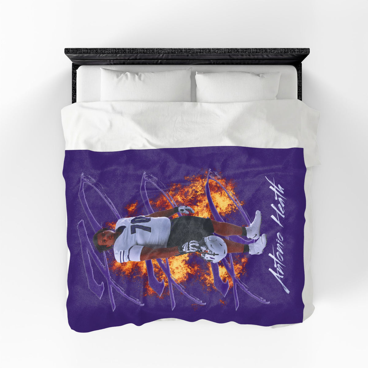 Antonio Heath 60"-80" Plush Blanket