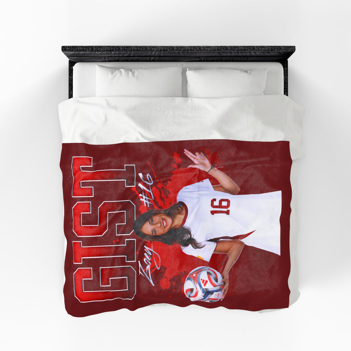 Zoey Gist 60"-80" Plush Blanket