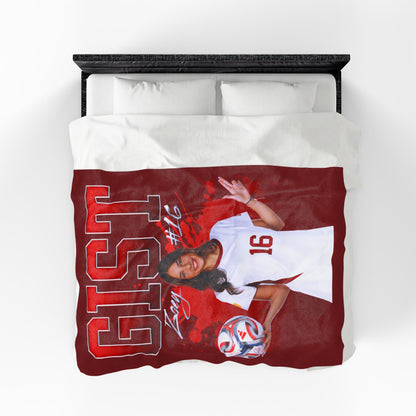Zoey Gist 60"-80" Plush Blanket
