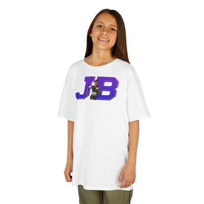 Johnny Banks III Big Initials Colored Kids Tee