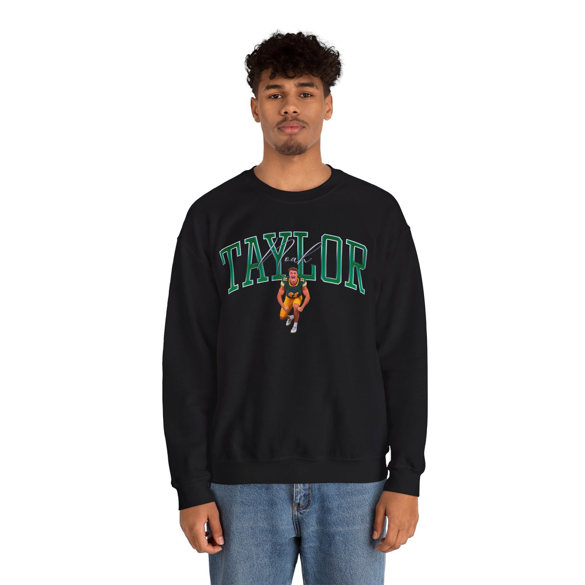 Noah Taylor Big Last Name Crewneck Sweatshirt