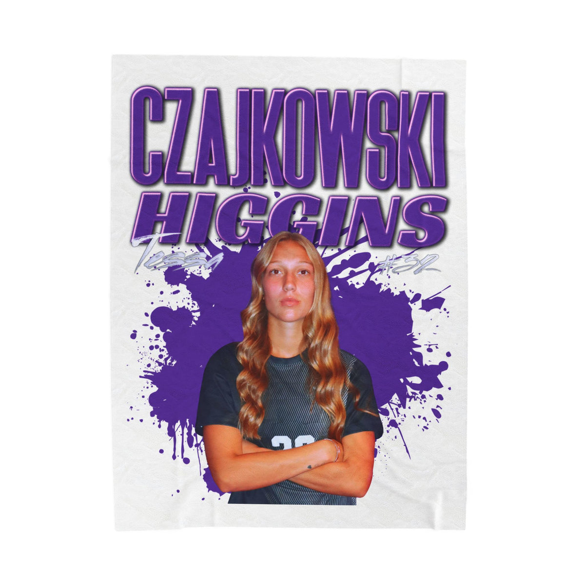 Tessa Czajkowski Higgins 60"-80" Plush Blanket