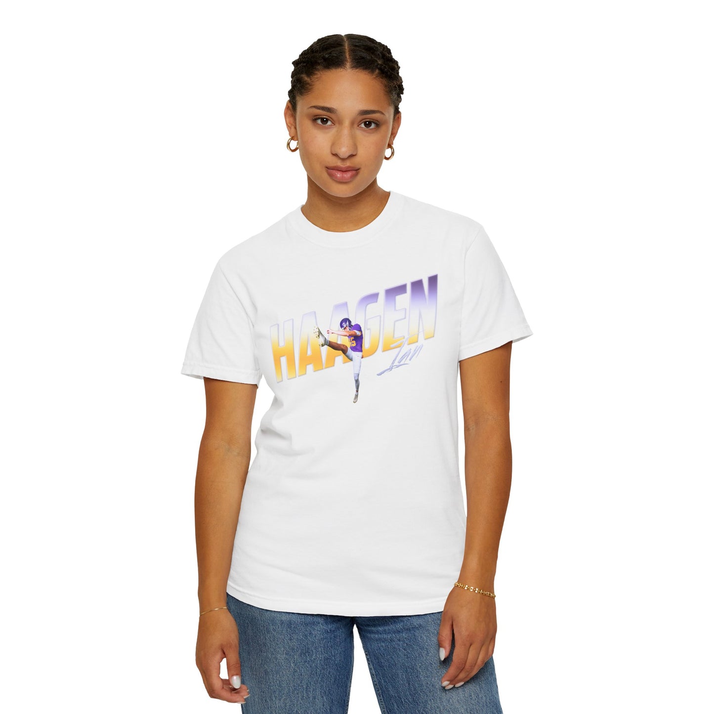 Ian Haagen Cursive Combo Colored Premium Tee
