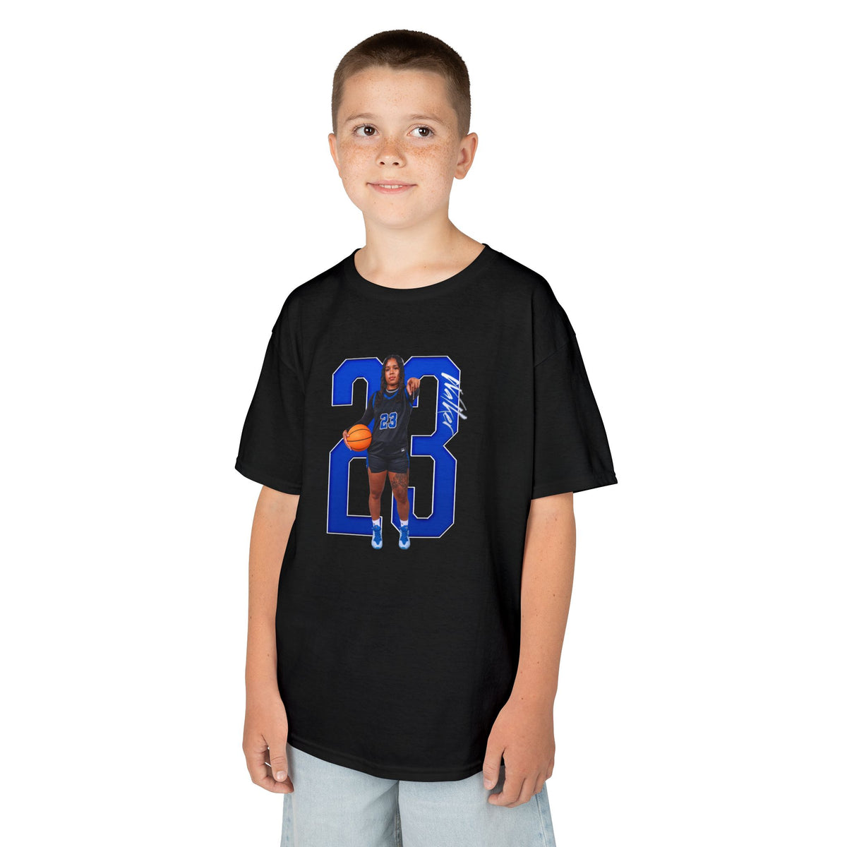 Jaslin Walker Player Icon Number Kids Tee