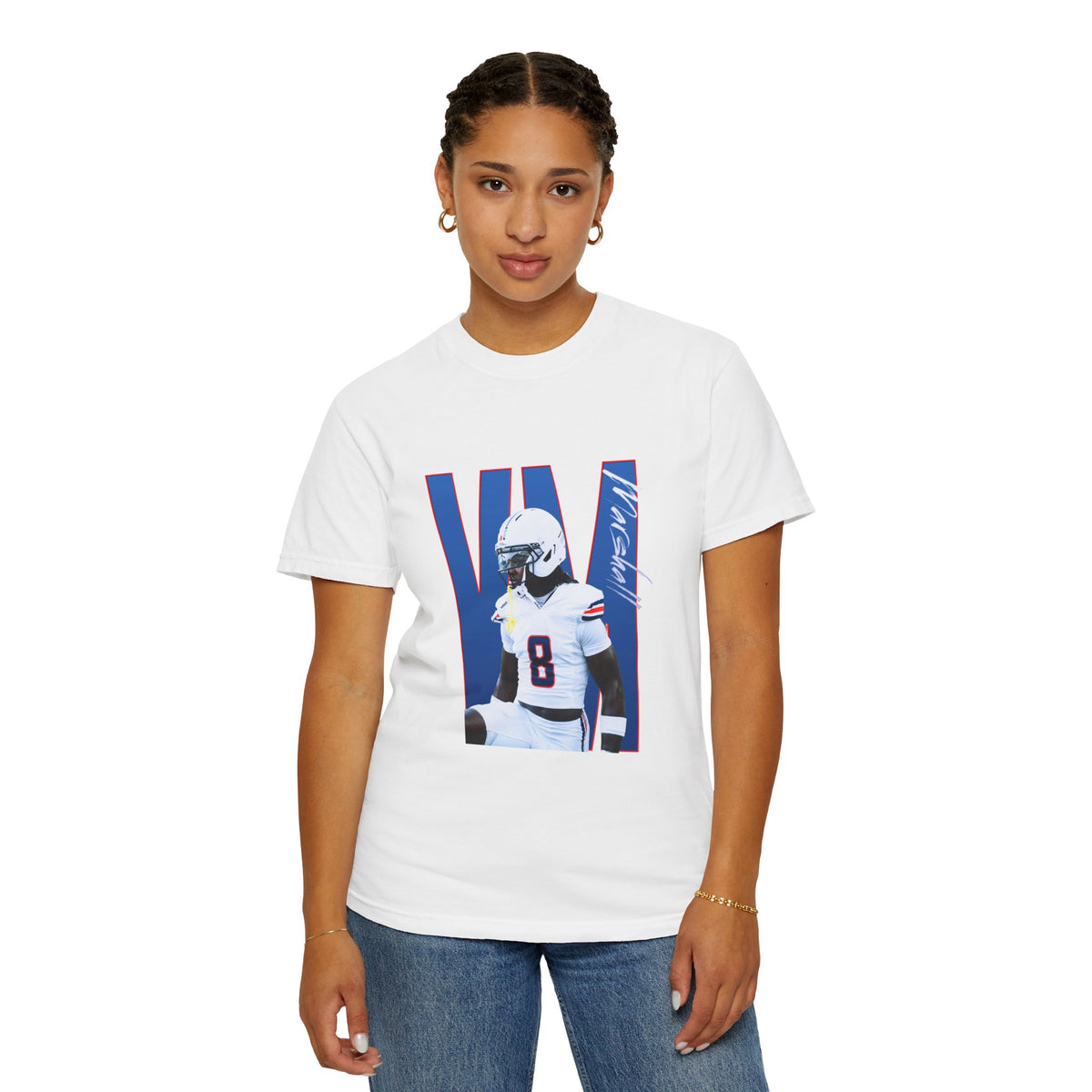 Swipe Marshall Player Icon Initials Premium Tee