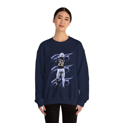 Brandon Lambert Number Scribble Crewneck Sweatshirt