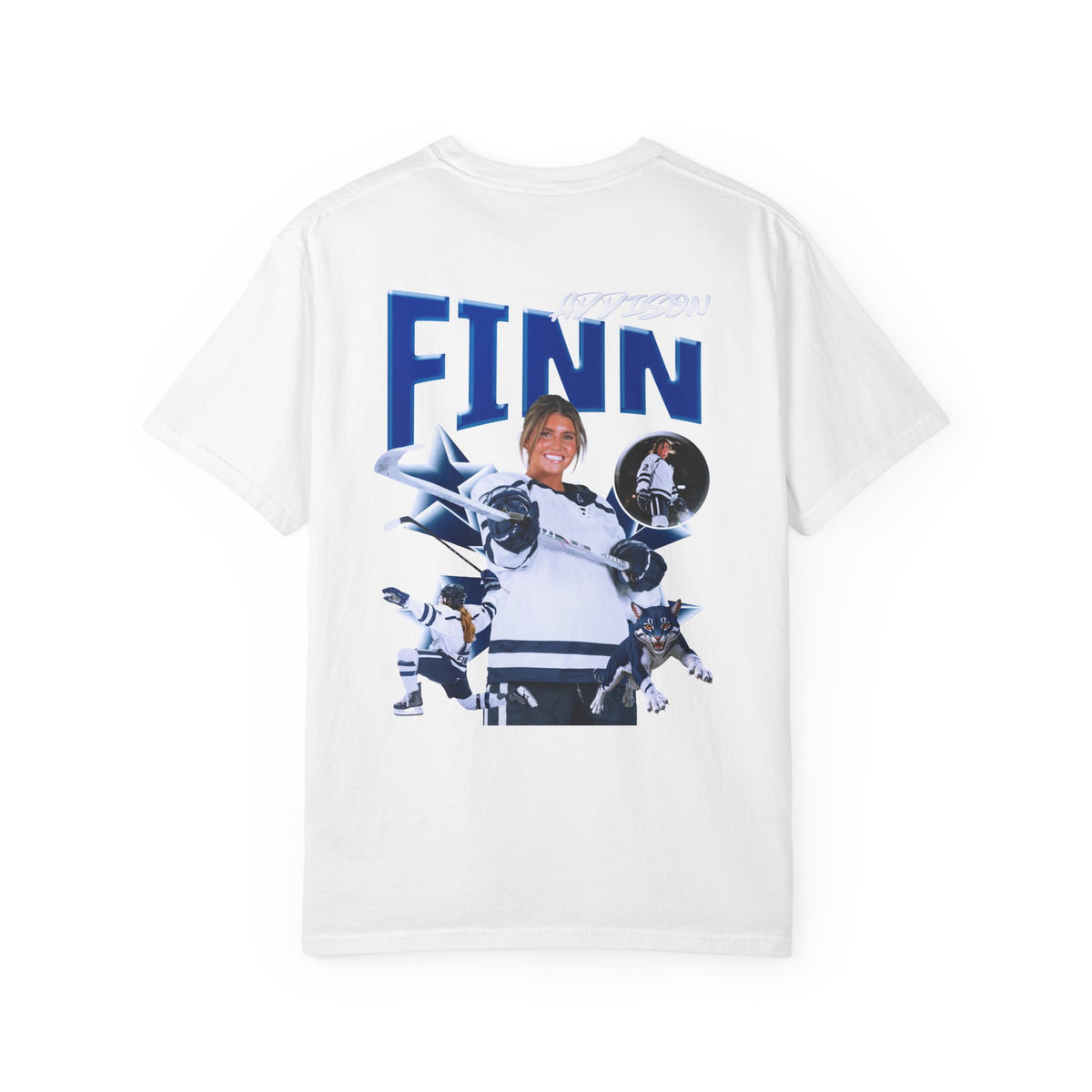 Addison Finn Logo Front & Back Premium Tee